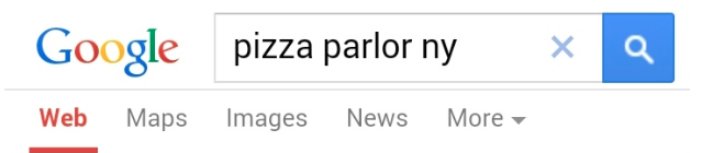 google search