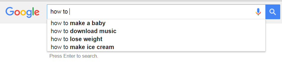 autocomplete