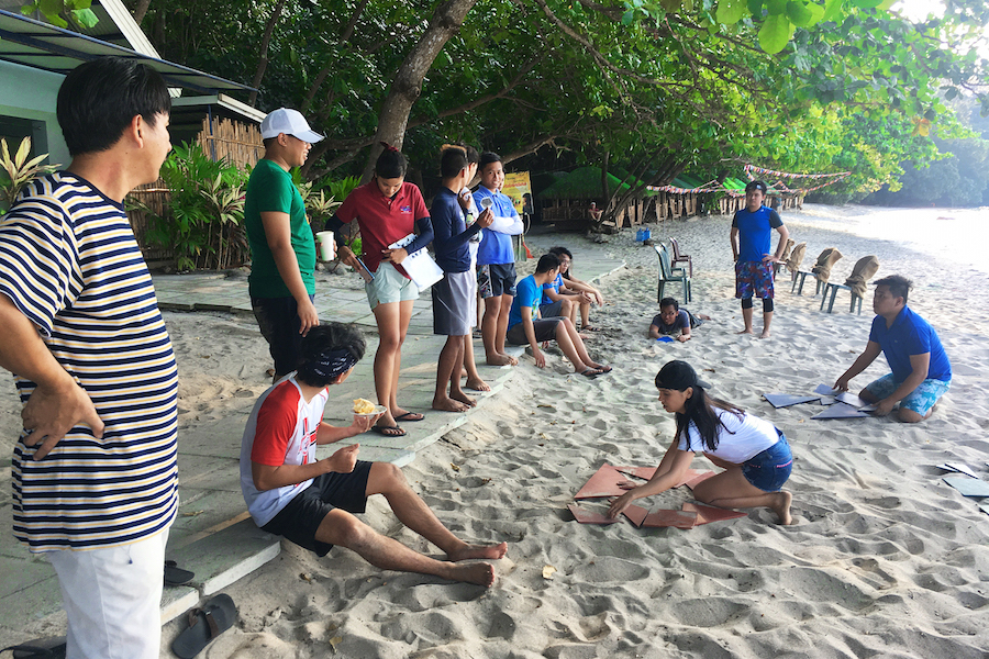 Propelrr Team Building Activities Tangram