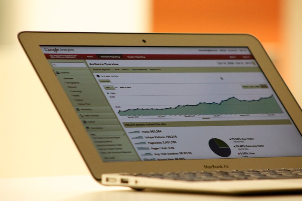 google analytics to identify target audience